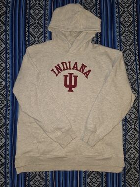 League 91 Indiana University Embroidered Hoodie XL NWOT Hoosiers
